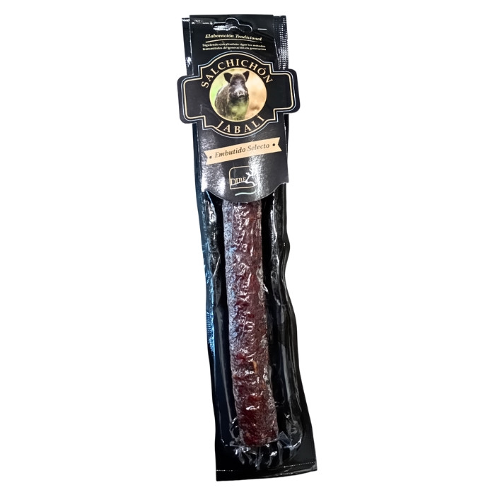 Ковбаса з м'яса кабана Salchichon Jabai 200 г, фото 1