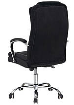 Крісло керівника Julian velvet black TM AMF, фото 3