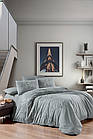 Комплект постільної білизни полуторний розмір First Сhoice ранфорс rumisa grey