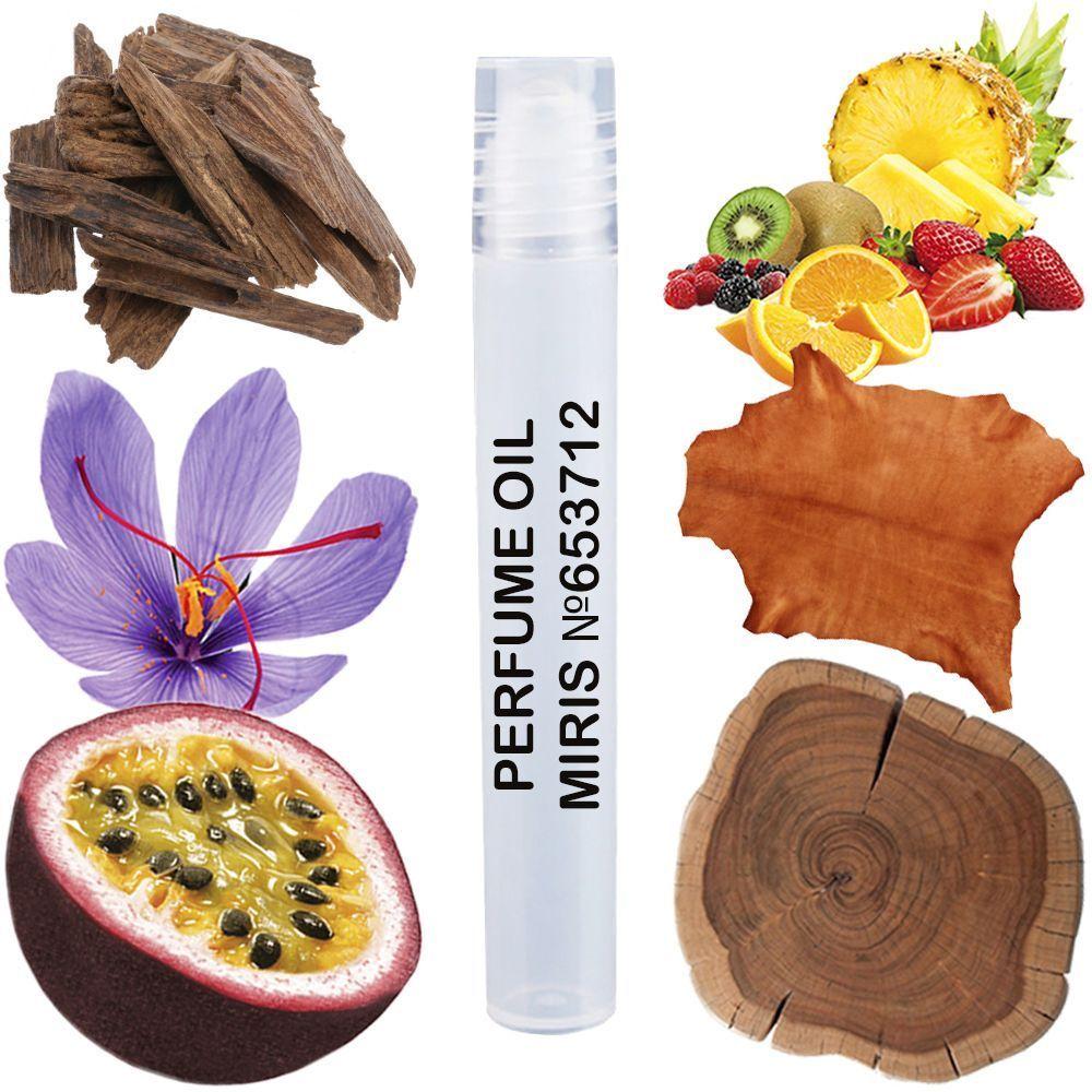 Парфумерна олія MIRIS No653712 (аромат схожий на Oud Maracuja) Унісекс 10 ml