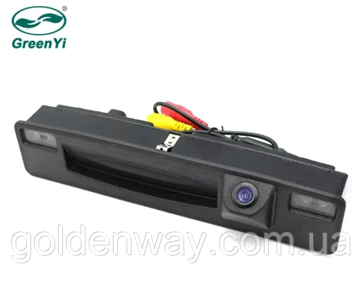 Камера заднього виду GreenYi CVBS720P-AHD720P в ручку багажника Ford Focus 2015-2019, фото 1