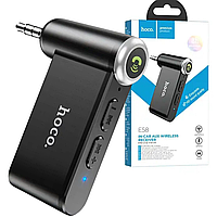 Блютуз в авто Bluetooth AUX автомобільний аудіоадаптер бездротовий Hoco Блютуз для телефона в машину