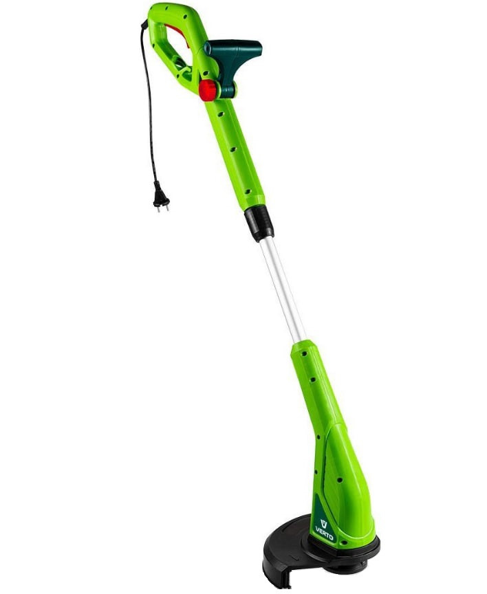 Тример садовий Verto 350 Вт 25 см телескопічна ручка 2.2 кг, фото 1