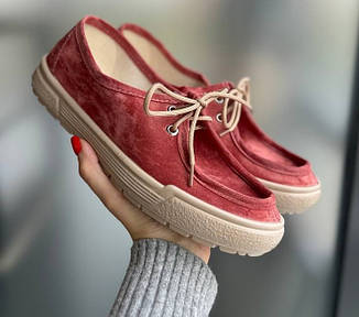 Мокасини жіночі на шнурівці Літма