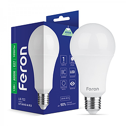 Світлодіодна LED лампа Е27 12Вт Feron LB-702 A60 12W E27 (стандартний цоколь) 1010-1100Lm 2700К / 4000К / 6400К