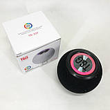 Бездротова потужна колонка TG337 з Bluetooth, RGB-підсвічуванням та радіо. Колір: чорний, фото 6