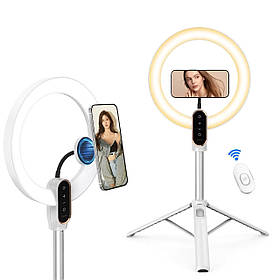 Кільцева лампа 26 см для телефона CRI96+ 3000-6000 К 58-175 см MagSafe Ulanzi LT030