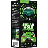 Відлякувач кротів на сонячній батареї Profi Plus Super Spike Pest Control 800 м