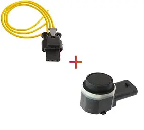 Фішка з дротами на 3 контакт + датчик партроніка Renault Megane Laguna Jaguar Fiat Alfa Romeo Ford