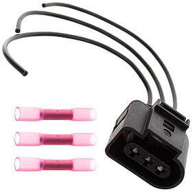 Фішка з дротами для датчика коленвала 3 PIN 1J0973723  Audi Ford Seat Skoda VW  арт DA-34576