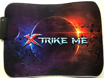 Килимок XTRIKE ME Backlight 350х250х3 з підсвічуванням Ігрова поверхня MP-602 Black