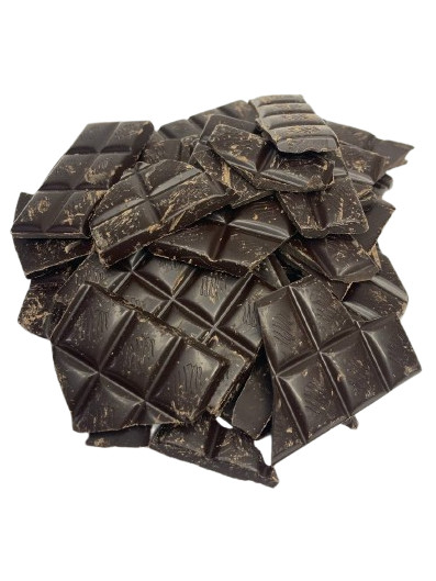 Чорний шоколад 80% у формі ламаних плиток 5 кг, фото 1