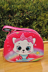 Дитяча сумочка на 1 відділення з ручкою та ремінцем на блискавці