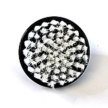 Щітка для видалення пилу Global Fashion кругла, Чорна, фото 2