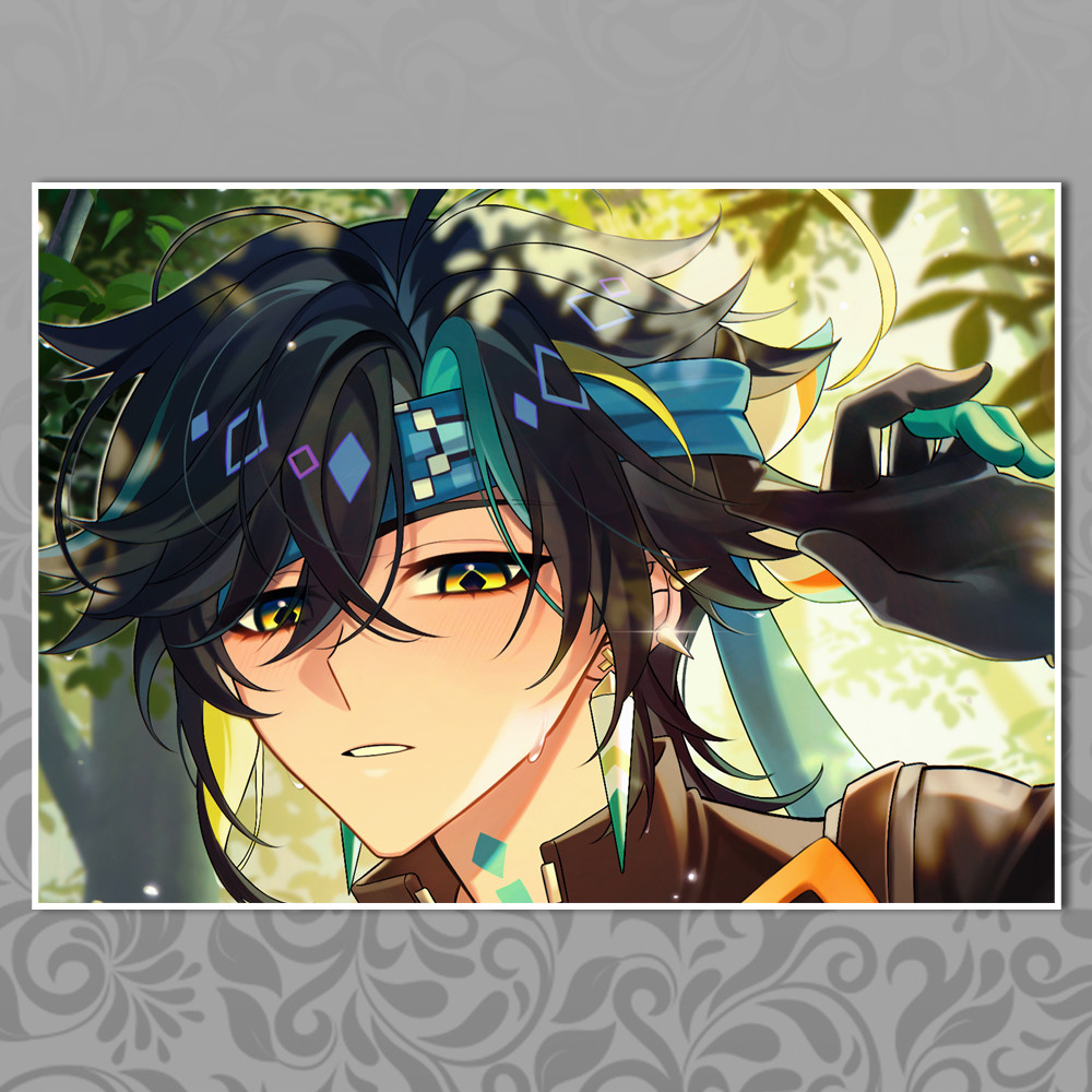 Плакат А3 Genshin Impact Кініч, фото 1