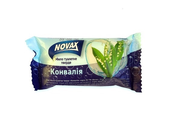 Мило туалетне тверде Novax Конвалія 60 г