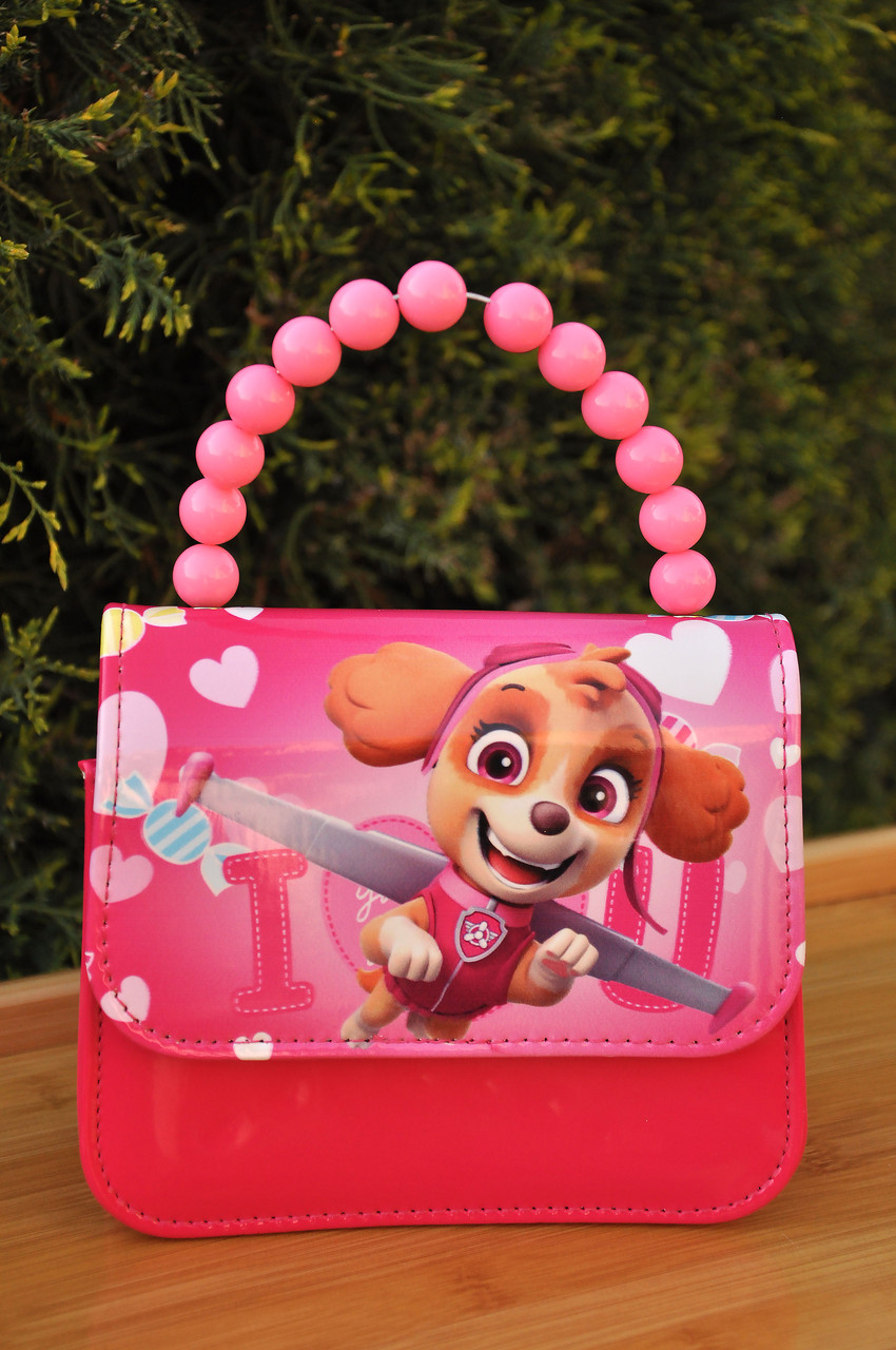 Дитяча сумочка "Щенячий Патруль" на 1 відділення з ручкою та ремінцем на магнітному замку, фото 1