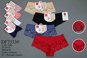 Труси жіночі шорти Лазерка «Двосторонній малюнок» 46-52 (7533)