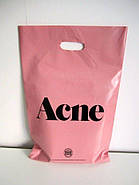 Іміджеві пакети з логотипом Пакет банан поліетиленовий рожевий салатовий бірюзовий 20х30 см до 3 кг, фото 5