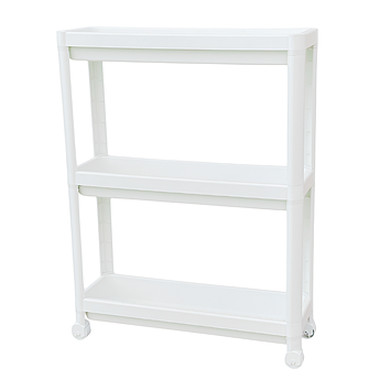Ручний візок IKEA VESKEN (ВЕСКЕН). 54х18х71 см. Білий. 004.712.22