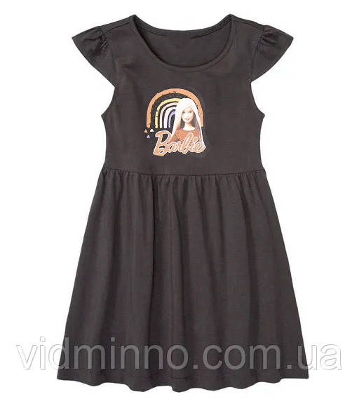 Сукня плаття з коротким рукавом на дівчинку р.110-116, 4-6 років, Barbie, фото 1