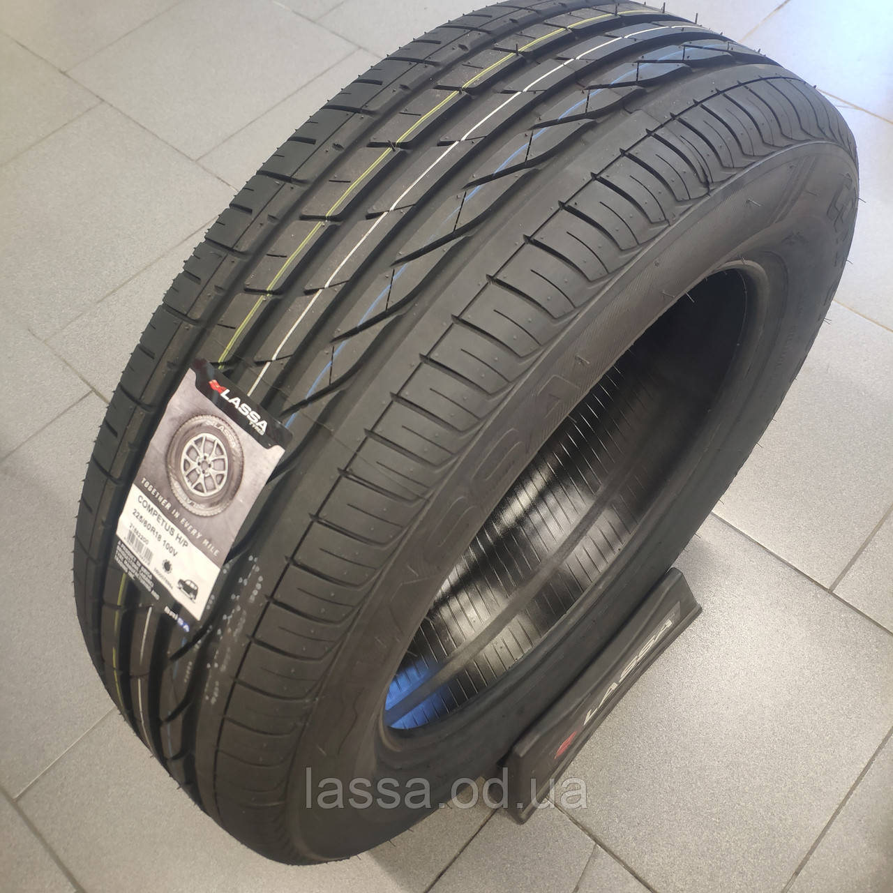 Шина літня Lassa Competus H/P 225 / 60 R18 100V [Туреччина 2025р]
