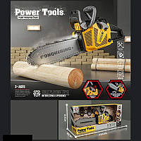 Бензопила дитяча Т 001 рухається ланцюг, звук, світло, довжина 42 см