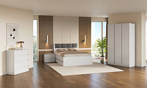 Комод Тіbо 4шх Супер Мат Білий, фото 3