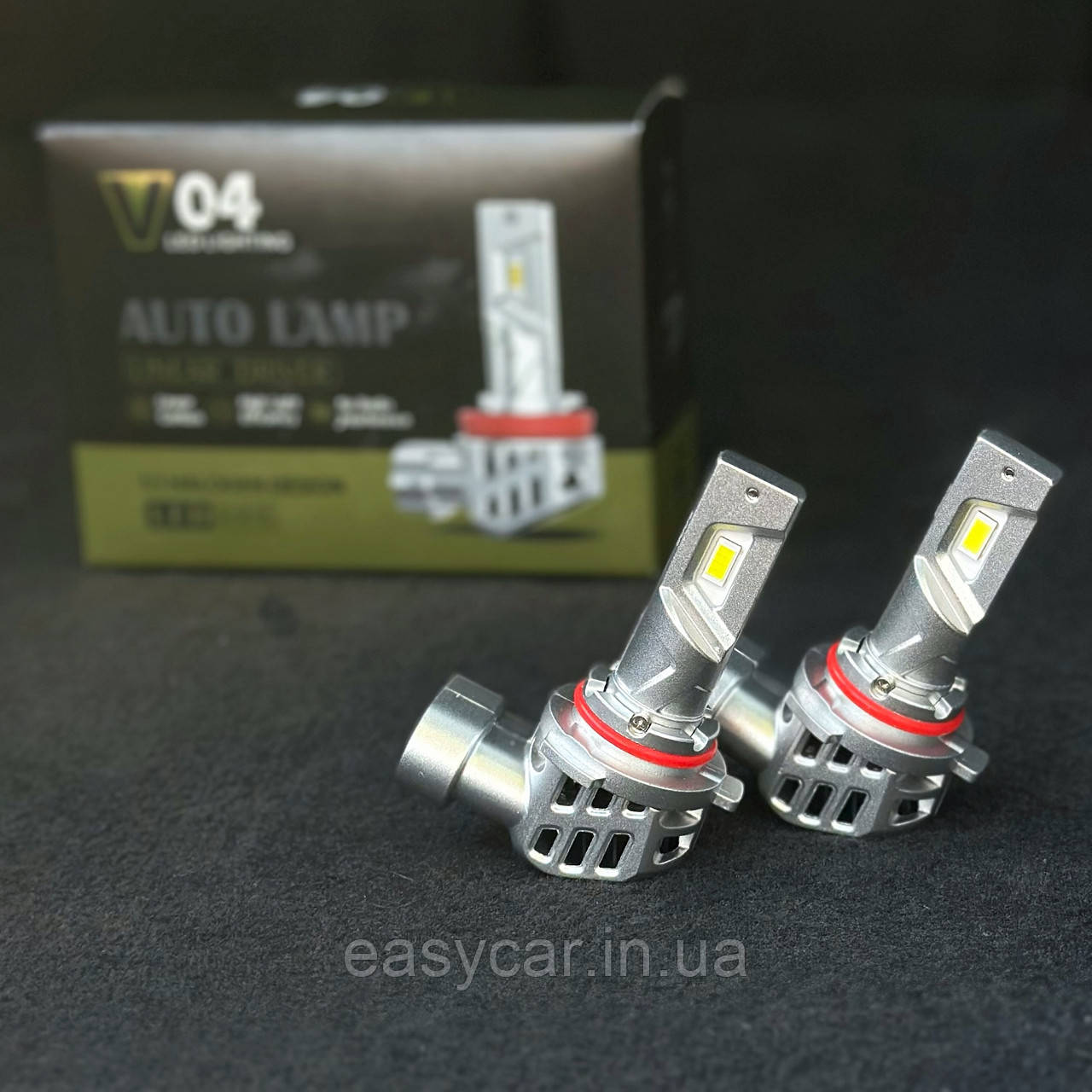 LED Світлодіодні лампи HB3 9005 (6500K) V04 28W 3800Lm, фото 1