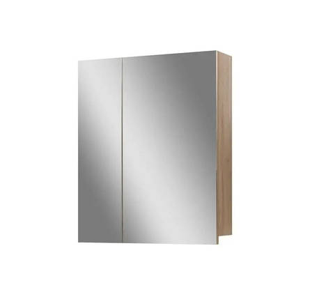 Дзеркальна шафка для ванної 60 см Basis, фото 1