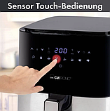 Аерофритюрниця мультипіч Clatronic, багатофункціональна сенсорна, 5л, 1450Вт, фото 3