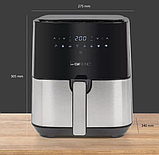 Аерофритюрниця мультипіч Clatronic, багатофункціональна сенсорна, 5л, 1450Вт, фото 4