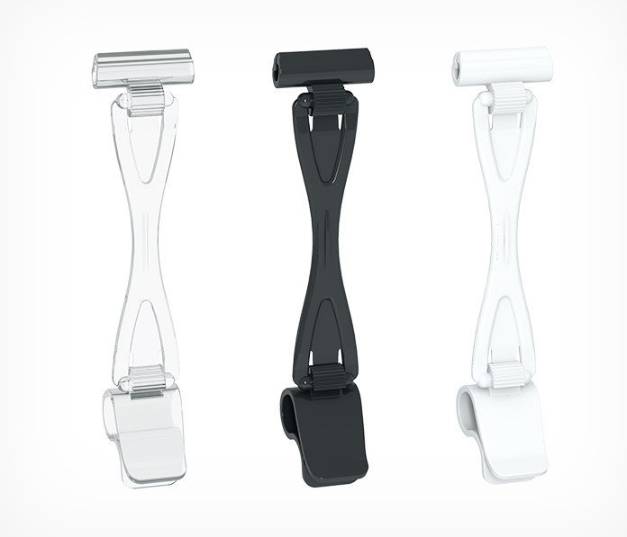 Цінникотримач на гастроємності 90 мм чорний