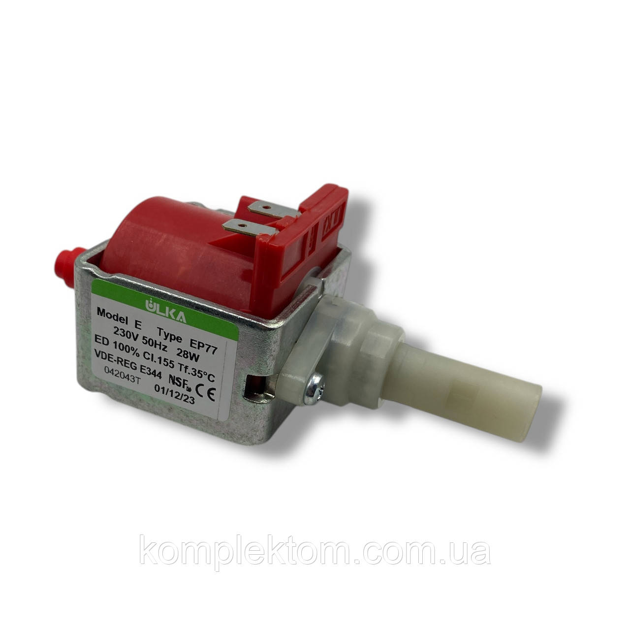 Помпа (насос) Ulka Type EP77 756414 28W для мийного пилососа Zelmer, Bosch (12001005)