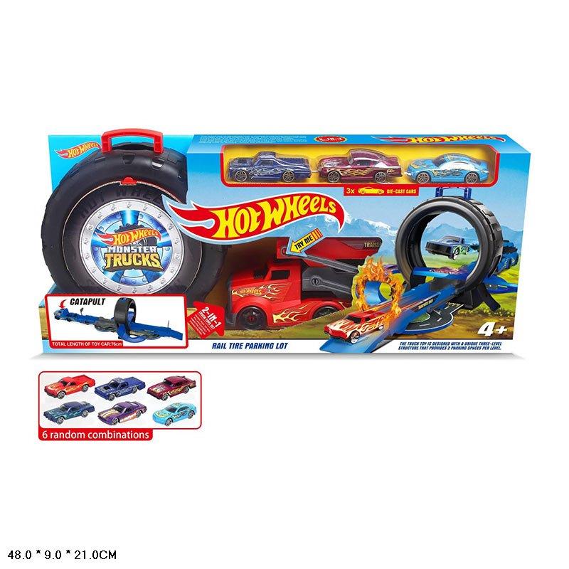 Трек 805-15 з 3 машинками у наборі, фото 1