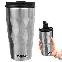 Термокружка IDENTITY 430 мл - сіра