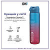 Пляшка для води ION8 1000 мл. BPA Free, Times To Drink, (ЕКО пляшка) BPA Free, Blue & Pink, фото 7