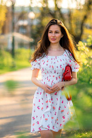 Сукня жіноча літня, муслін 42-46,48-52 рин4957-570, фото 1