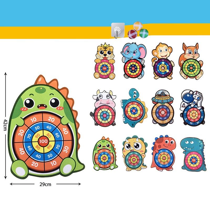 Дартс 991-9G з м'ячиками та гачком 12 видів 42×29 см, фото 1