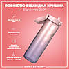 Пляшка для води ION8 1000 мл. BPA Free, Times To Drink, (ЕКО пляшка) BPA Free, Periwinkle &Rose, фото 4