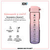 Пляшка для води ION8 1000 мл. BPA Free, Times To Drink, (ЕКО пляшка) BPA Free, Periwinkle &Rose, фото 7