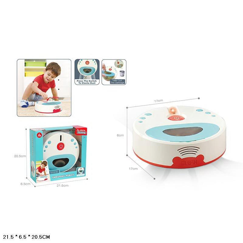 Пилосос іграшковий HJ606 їздить збирає бруд відштовхується від перешкод, фото 1