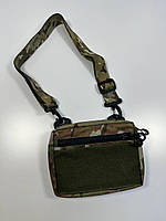 Тактична сумка барсетка півкільце універсальна для військових мультикам