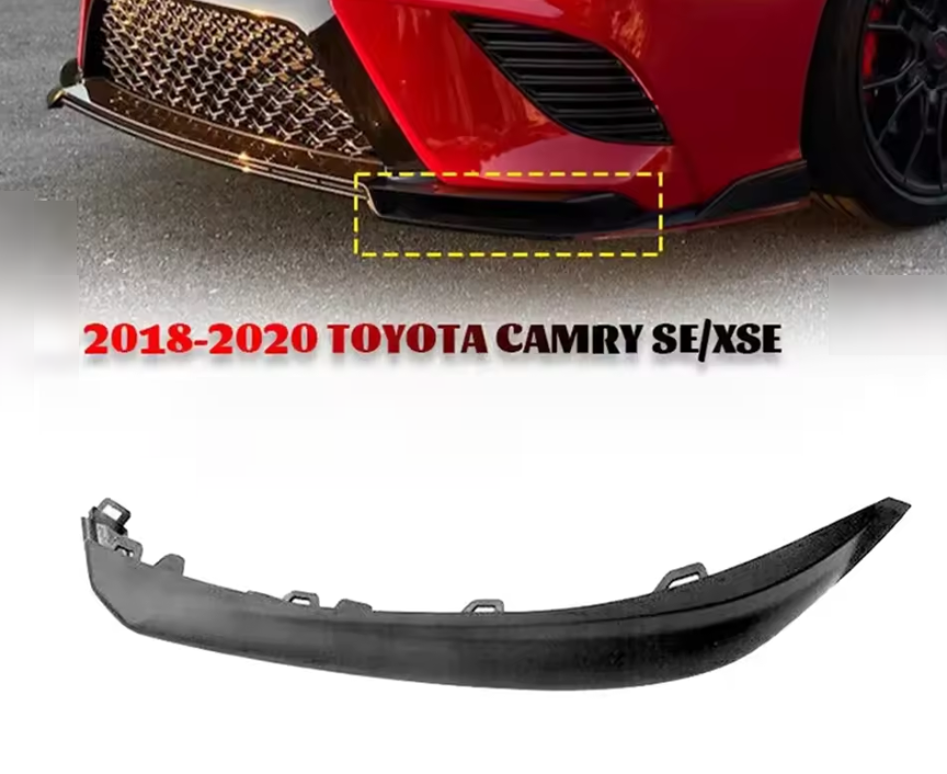 Спойлер переднього бампера бічний правий CAMRY 2018 новий 53123-33040, фото 1