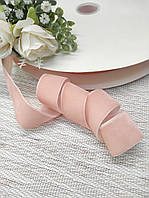 Стрічка оксамитова 2.5 см Персикова (за 1 метр)