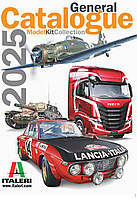Каталог ITALERI General Catalogue 2025. Масштабні збірні пластикові моделі