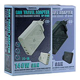 Мережевий зарядний адаптер Remax RP-U106 GaN 140W, фото 2