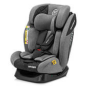 Автокрісло дитяче автомобільне Sesttino Secure Pro Grey 0-36 кг / Крісло для дитини в машину