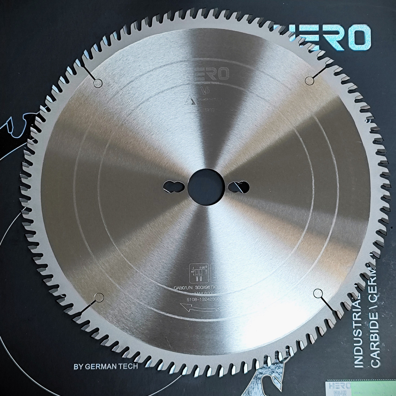 HERO V6 Ceratizit 300х3,2х2,2х30 96z Основна дискова пила для ДСП