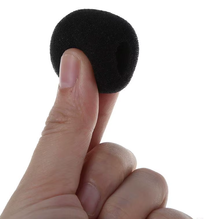 Вітрозахист для мікрофона гарнітури Hyperx Cloud Stinger Core II Alpha Logitech Hator Jabra DJI Earmor S10 M32, фото 1